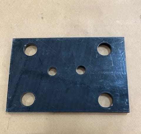 Kalmar Ottawa Locator Pad Rear Axle - 53450062 - yard truck part SKU 53450062