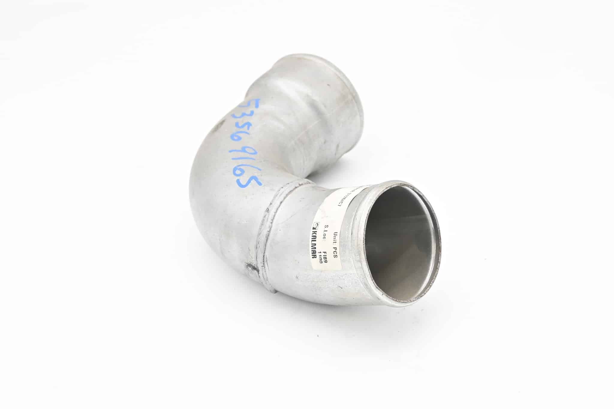 Kalmar Ottawa Upper CAC Inlet 3126 C7 Tube - 53569165 - Tubes & Lines for yard trucks SKU 53569165