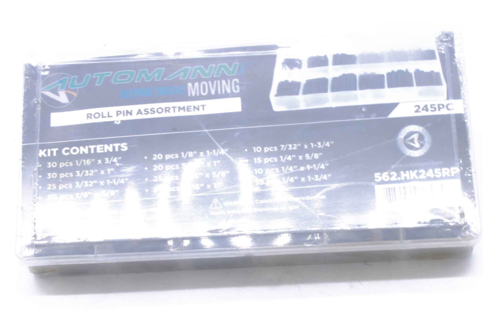Automann Roll Pin Asst Kit - 562.HK245RP - Fasteners for yard trucks SKU 562.HK245RP