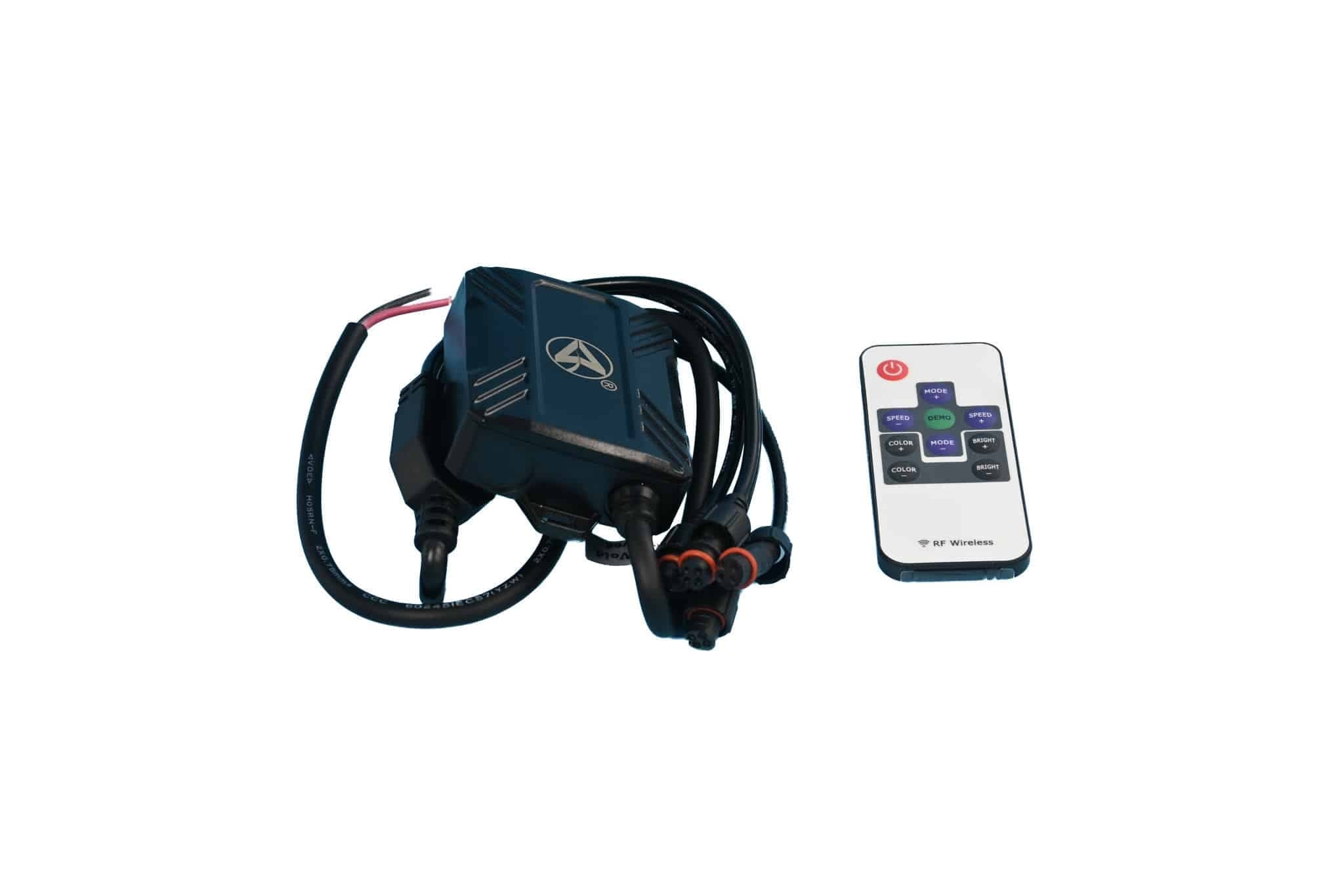 Automann Control Box Rgb Lights With Remot - 571.CM104MC-RF - Miscellaneous for yard trucks SKU 571.CM104MC-RF