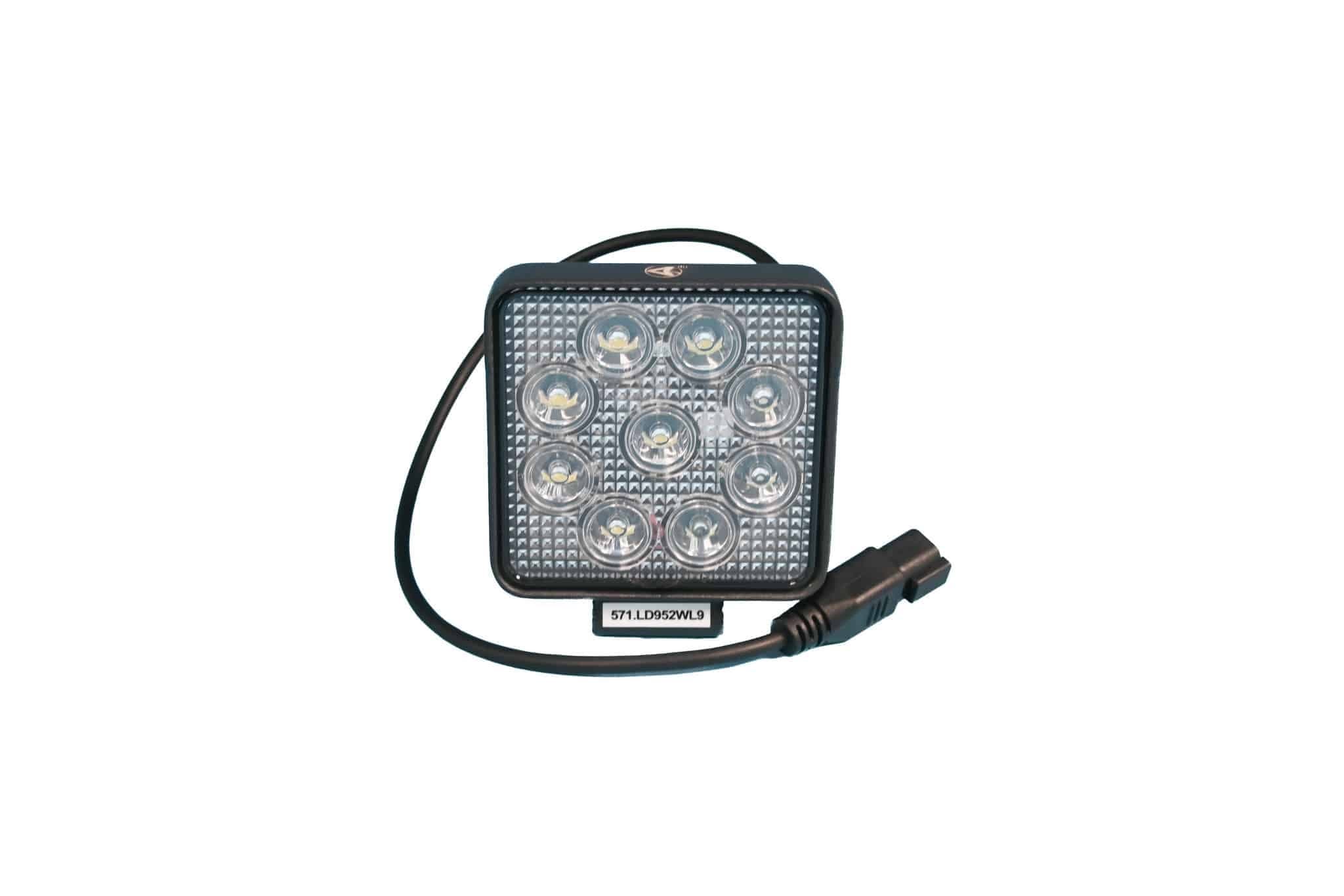 Automann LED Work Lamp Sq 1755Lm - 571.LD952WL9 - Electrical for yard trucks SKU 571.LD952WL9