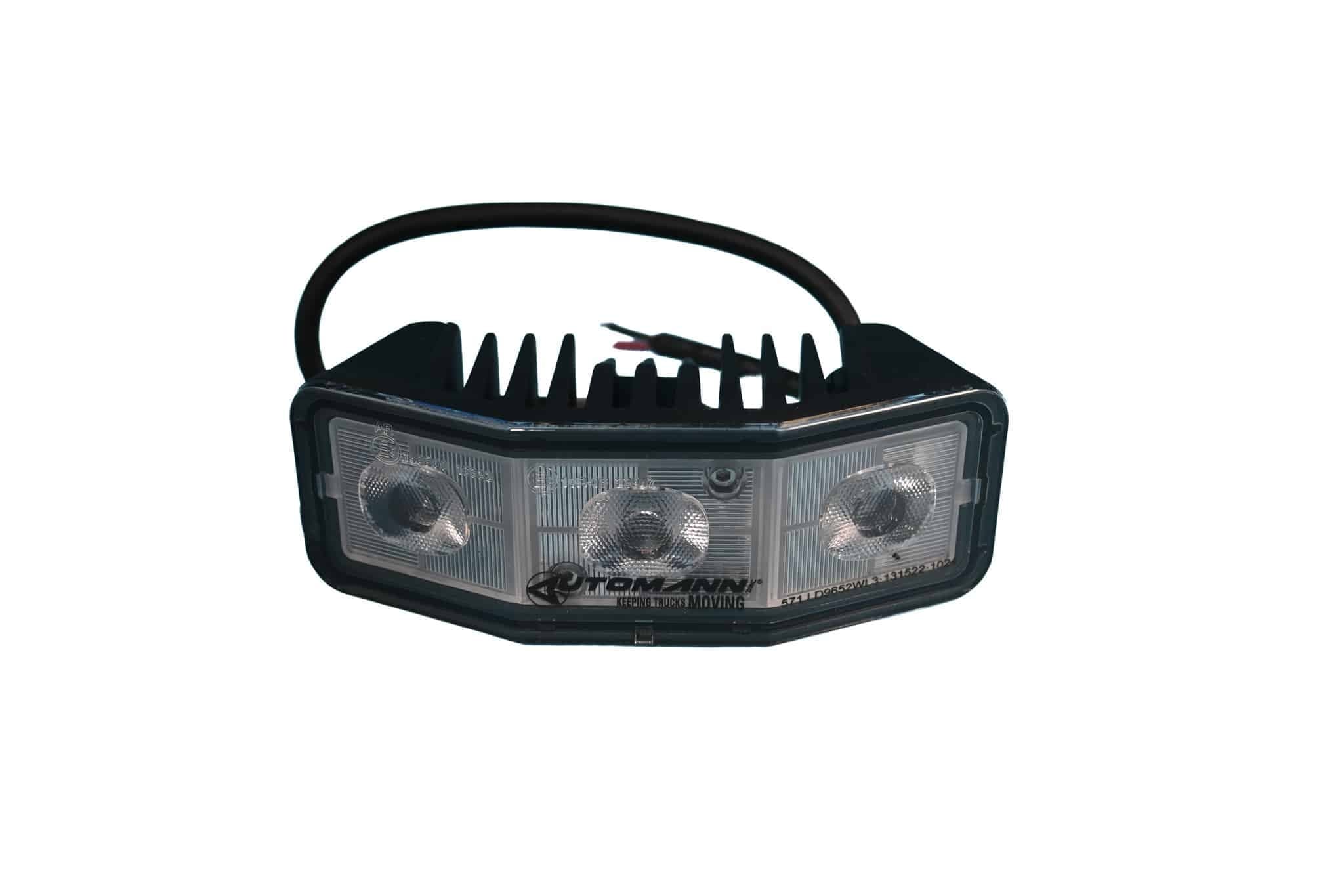 Automann Work Lamp Curved LED 5.7" - 571.LD9652WL3 - Miscellaneous for yard trucks SKU 571.LD9652WL3