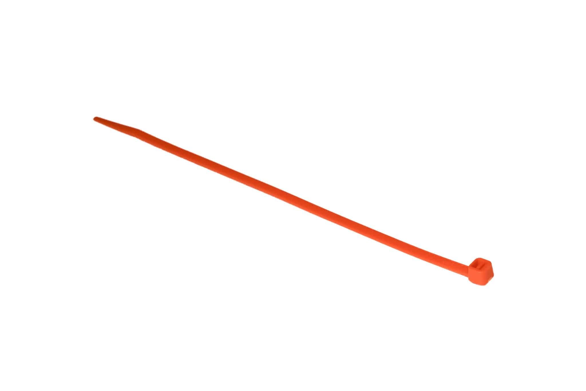 Automann Nylon Zip Ties 8in Length Orange 25Pc - 577.0850NG-25 - Miscellaneous for yard trucks SKU 577.0850NG-25