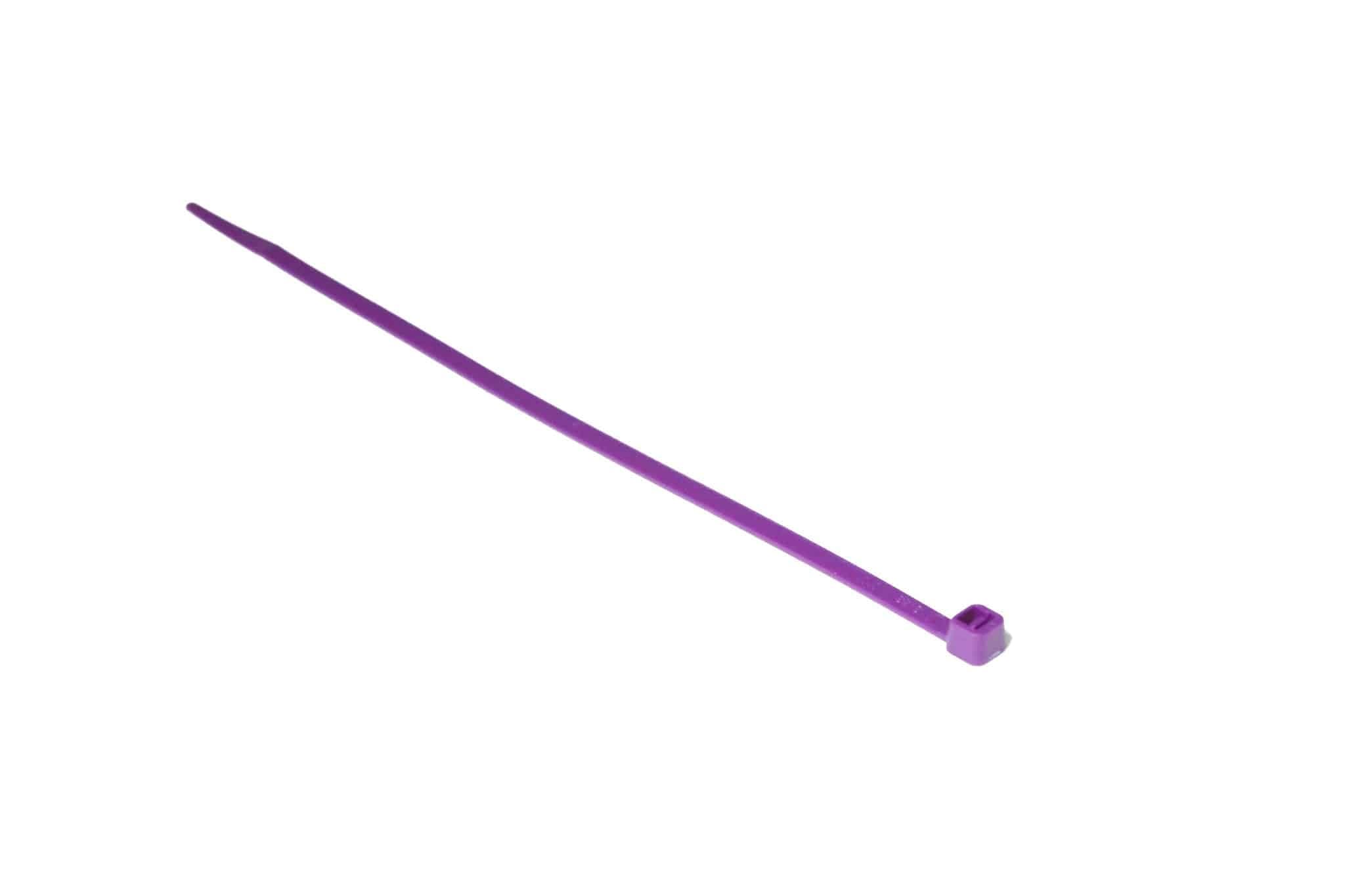 Automann Nylon Zip Ties 8in Length Purple 25Pc - 577.0850PU-25 - Miscellaneous for yard trucks SKU 577.0850PU-25