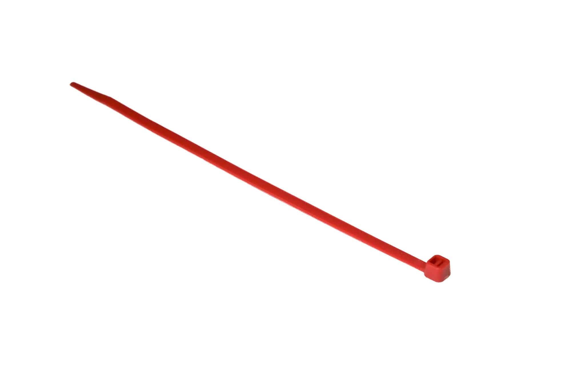 Automann Nylon Zip Ties 8in Length Red 25Pc - 577.0850RD-25 - Miscellaneous for yard trucks SKU 577.0850RD-25