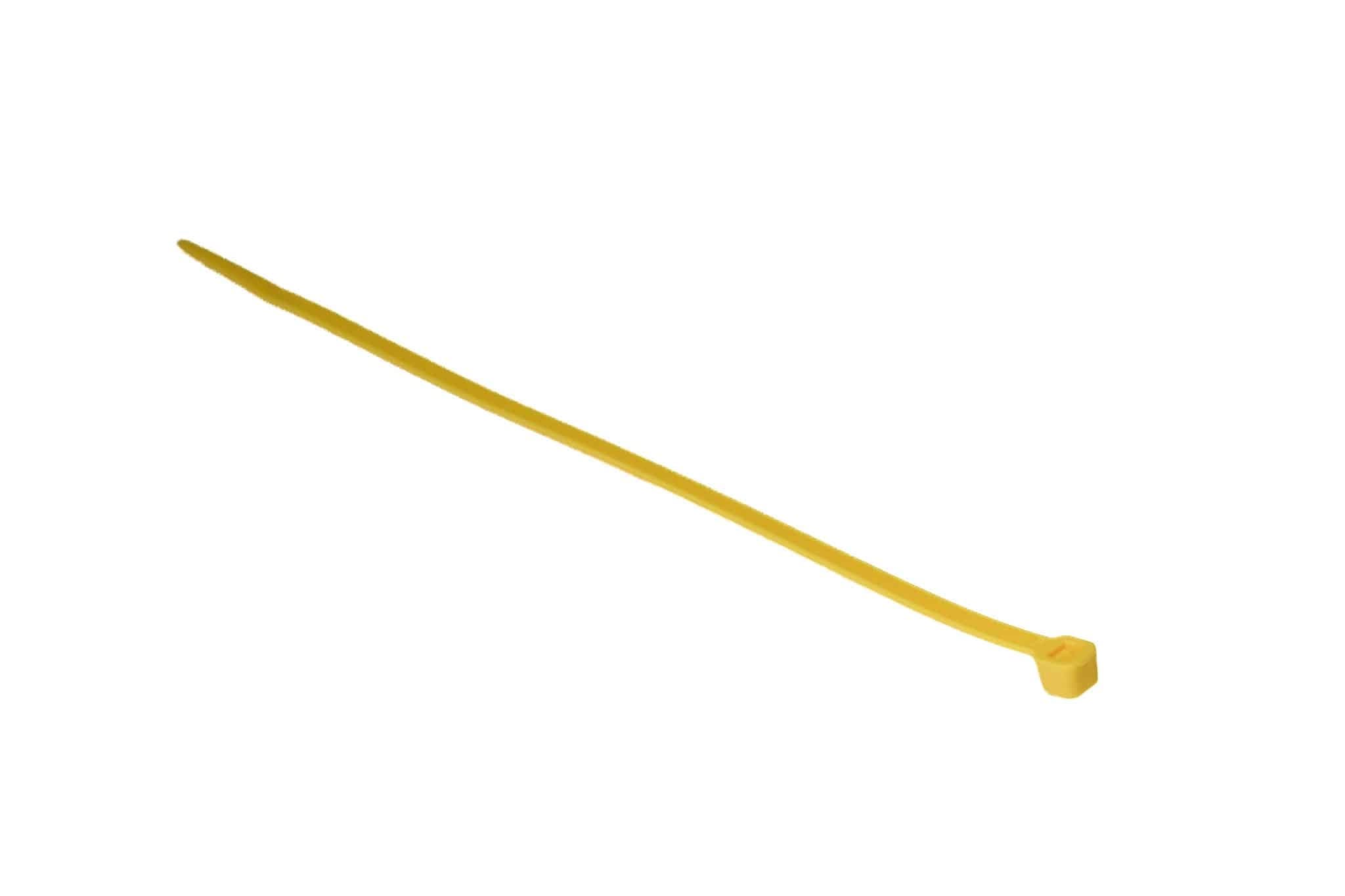 Automann Nylon Zip Ties 8in Length Yellow 25Pc - 577.0850YW-25 - Miscellaneous for yard trucks SKU 577.0850YW-25