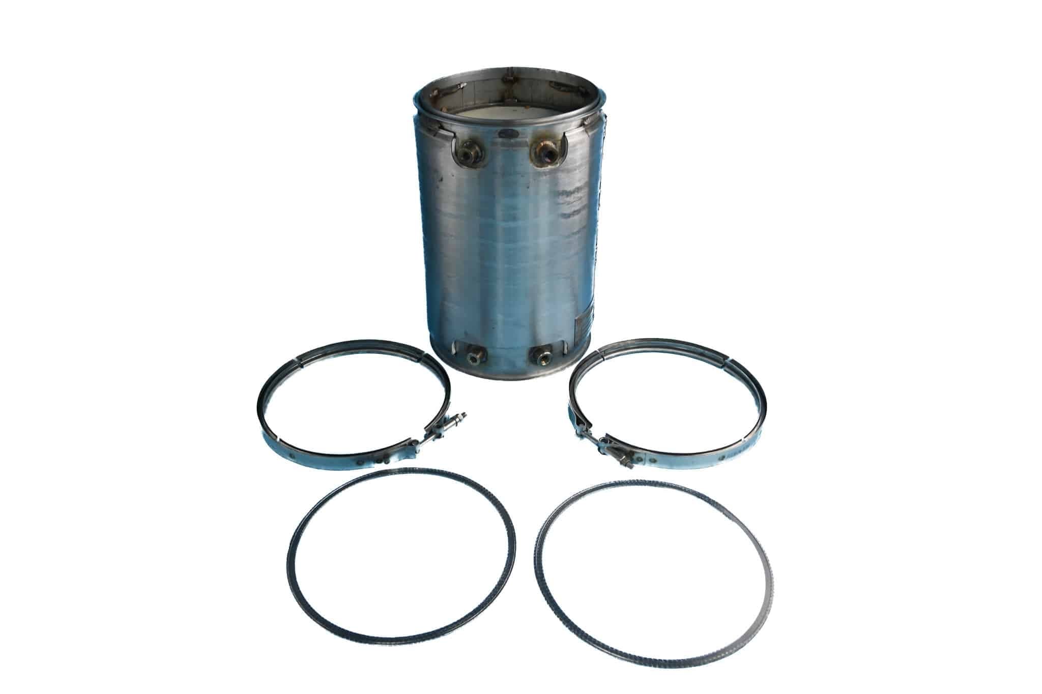 Automann DPF Cummins Isb With Clamps And Gsk - 820.F905603K - Miscellaneous for yard trucks SKU 820.F905603K