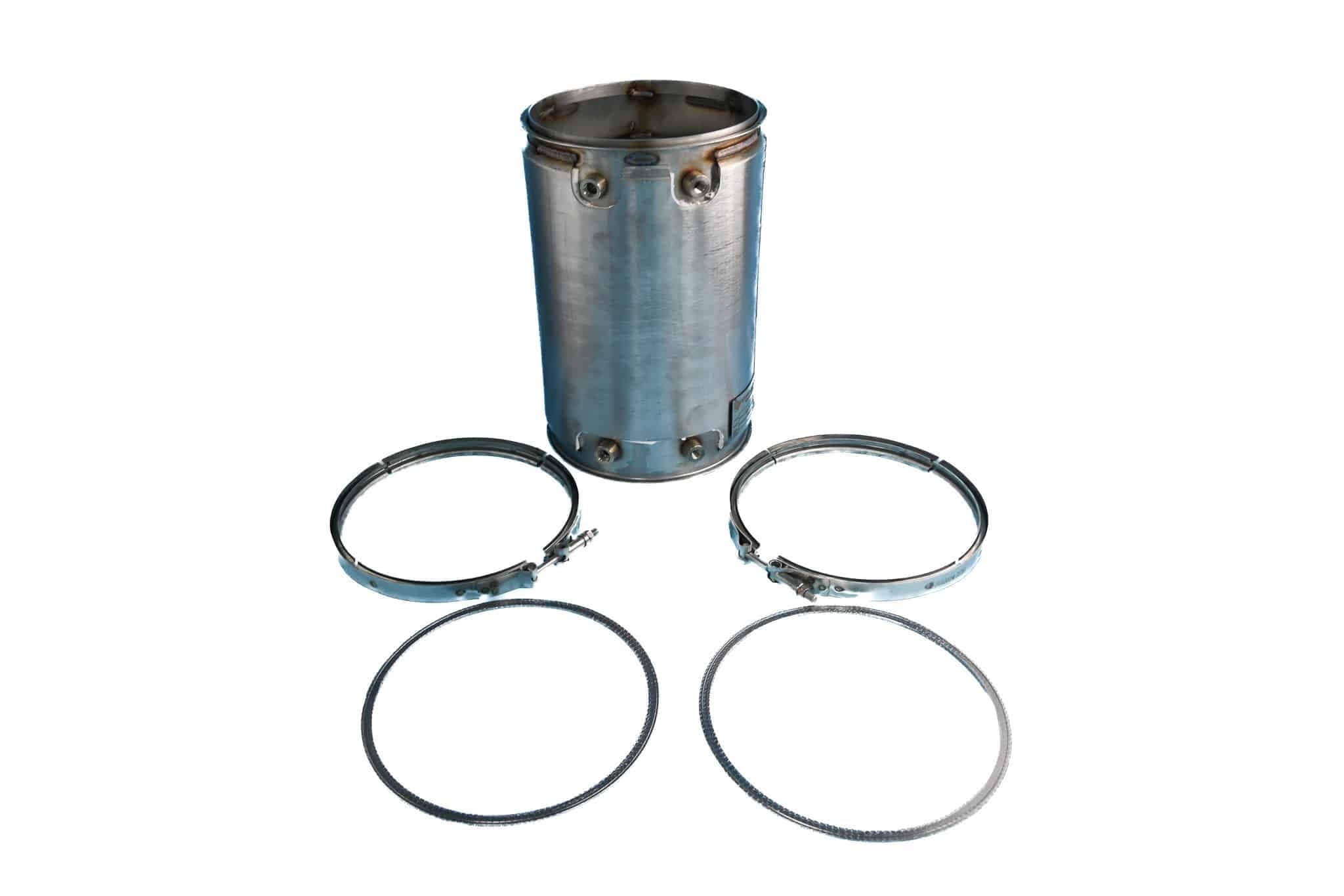 Automann DPF Cummins With Clamps And Gskts - 820.F905607K - Miscellaneous for yard trucks SKU 820.F905607K