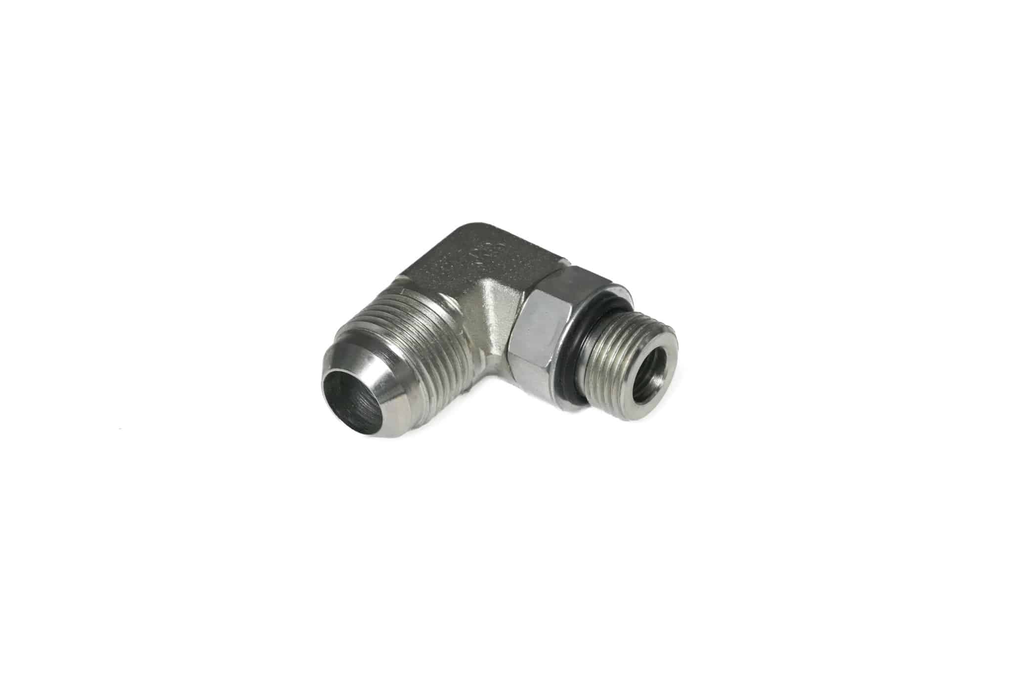 Kalmar Ottawa Adapter 90 #12 Jic #10 O-Ring - 90009693 - Adapters for yard trucks SKU 90009693