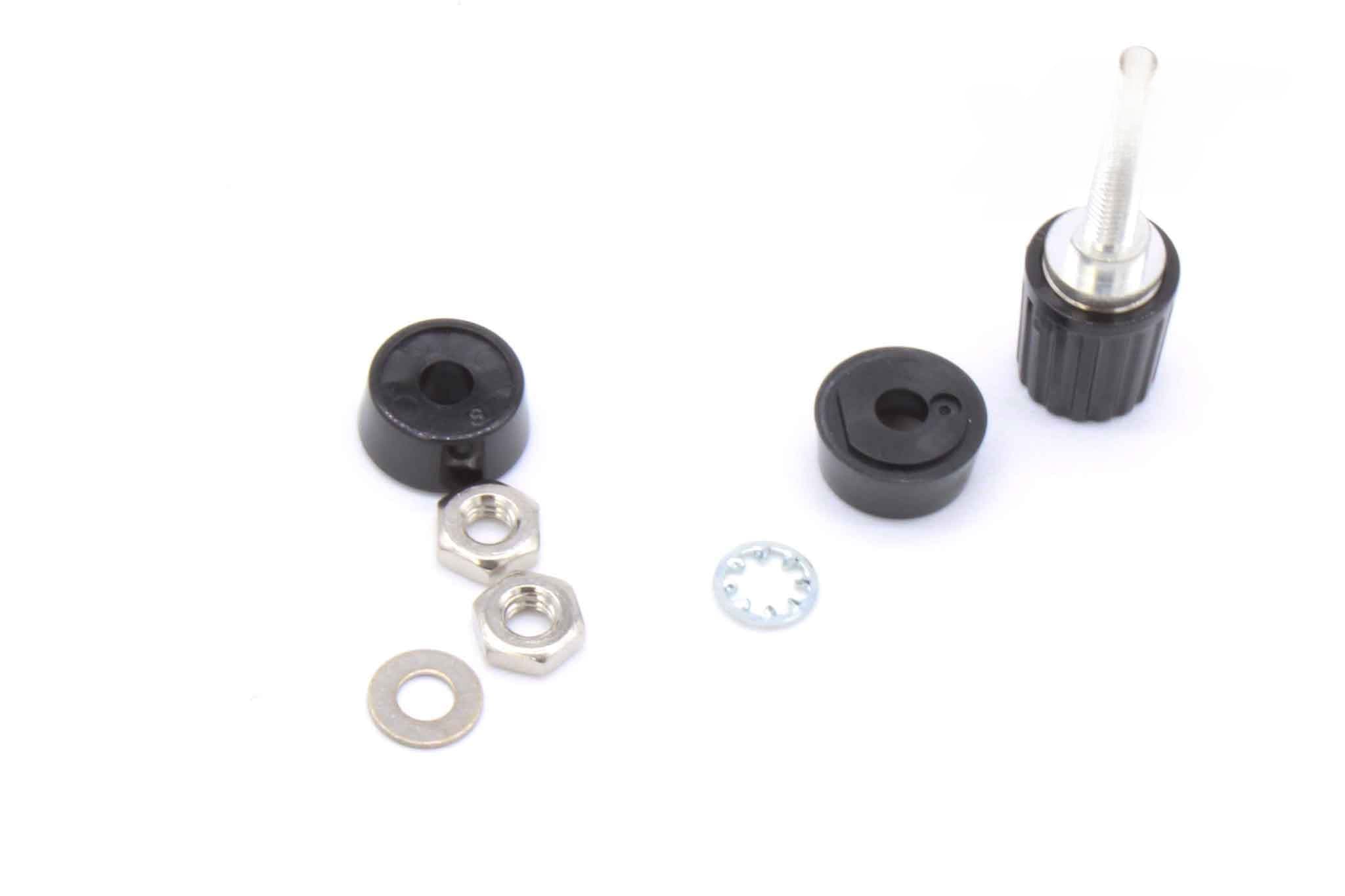 Kalmar Ottawa Black Binding Post Connector - 90028114 - Miscellaneous for yard trucks SKU 90028114