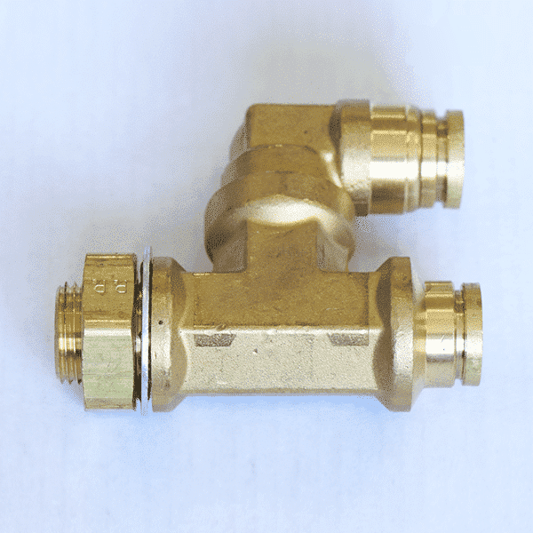Kalmar Ottawa Bulkhead Fitting - 90030775 - Fasteners for yard trucks SKU 90030775