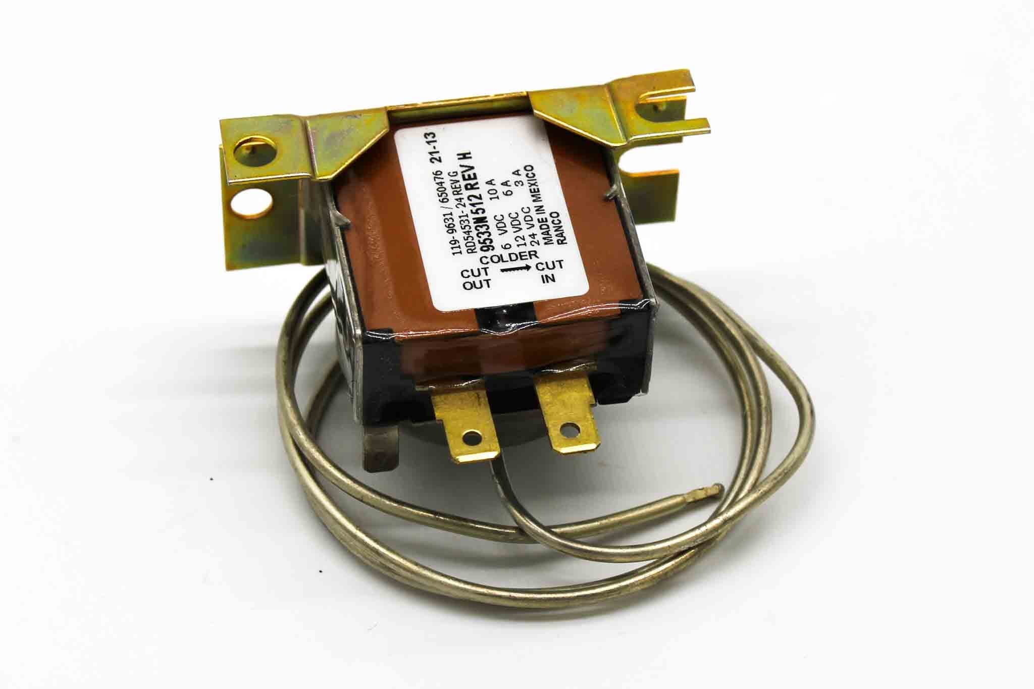 Capacity Thermostat Switch - 906582 - Electrical for yard trucks SKU 906582