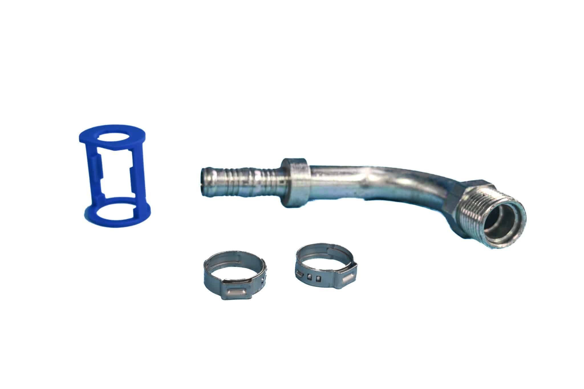 Automann A/C Hose Male 90 Fitting - BC54208-1010C - Miscellaneous for yard trucks SKU BC54208-1010C