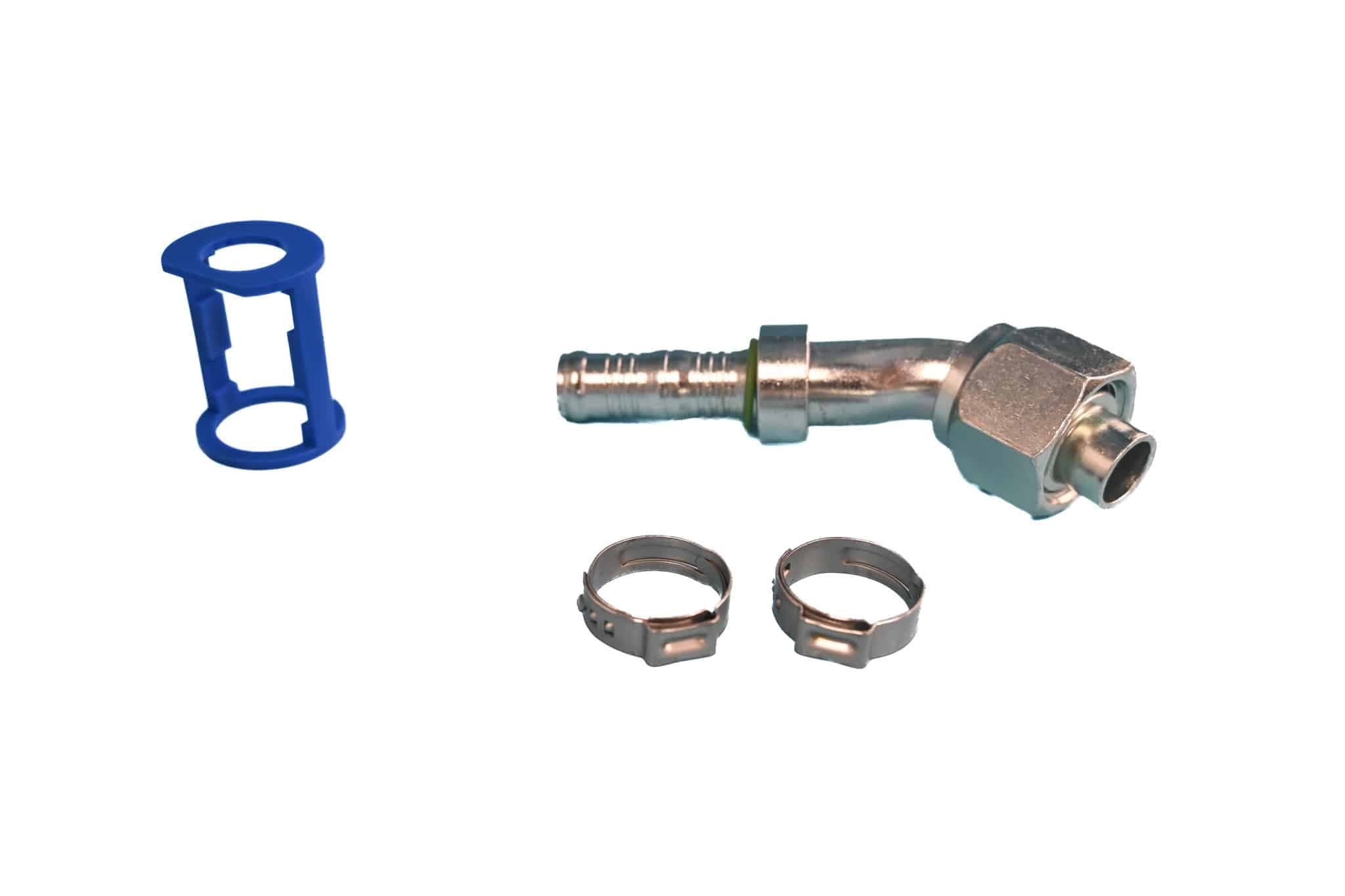 Automann A/C Hose Female 45 Fitting - BC54705-1010C - Miscellaneous for yard trucks SKU BC54705-1010C