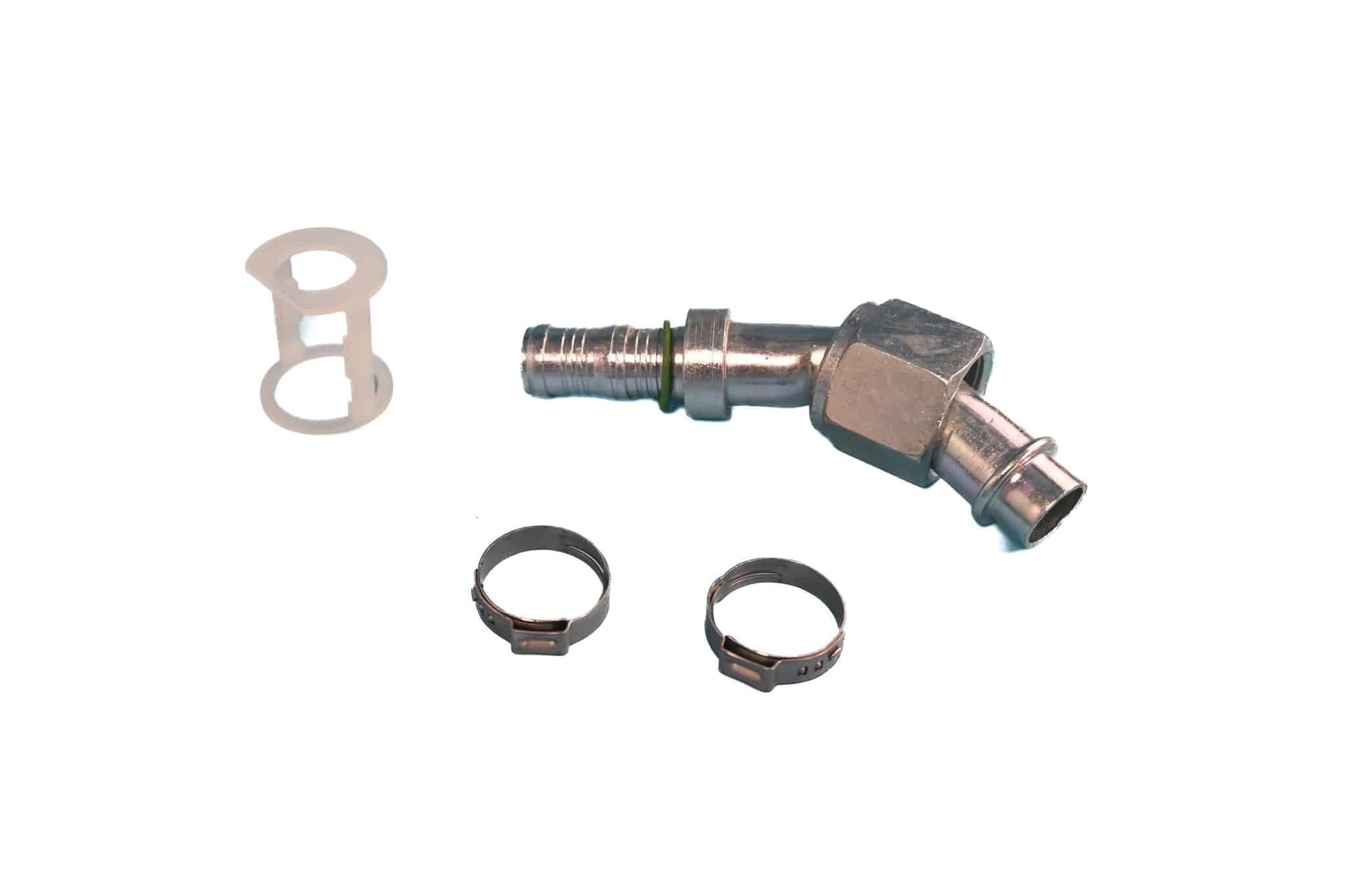 Automann A/C Hose Female 45 Fitting - BC54705-1212C - Miscellaneous for yard trucks SKU BC54705-1212C