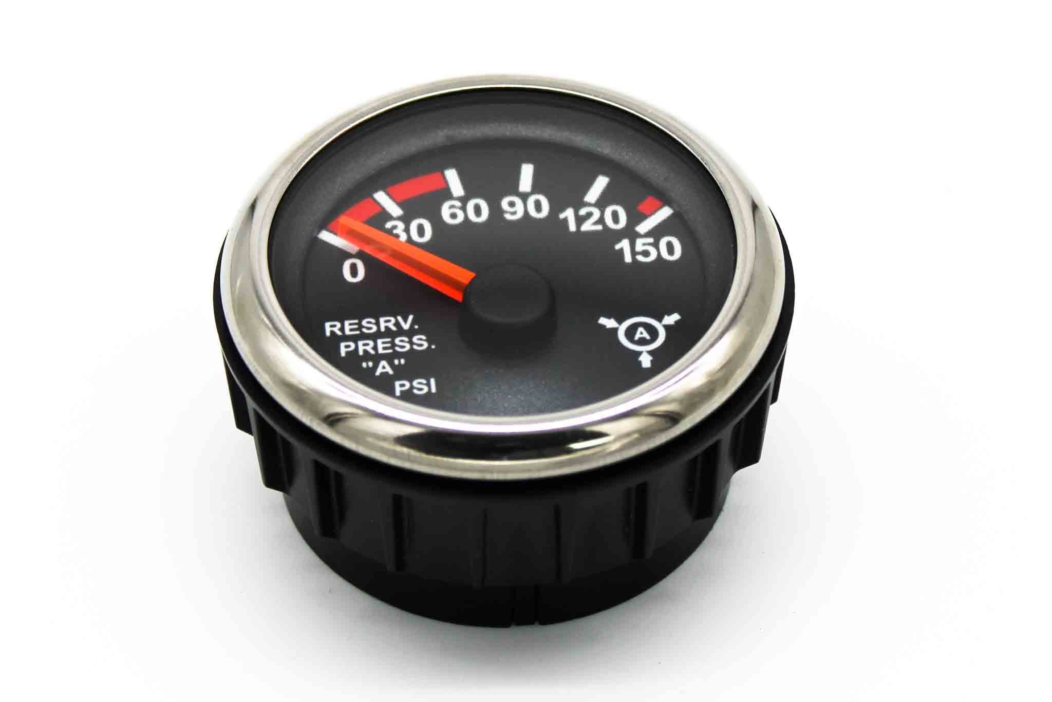 Autocar B-Air Pressure Gauge 2" - GZ210002-024 - Cab for yard trucks SKU GZ210002-024