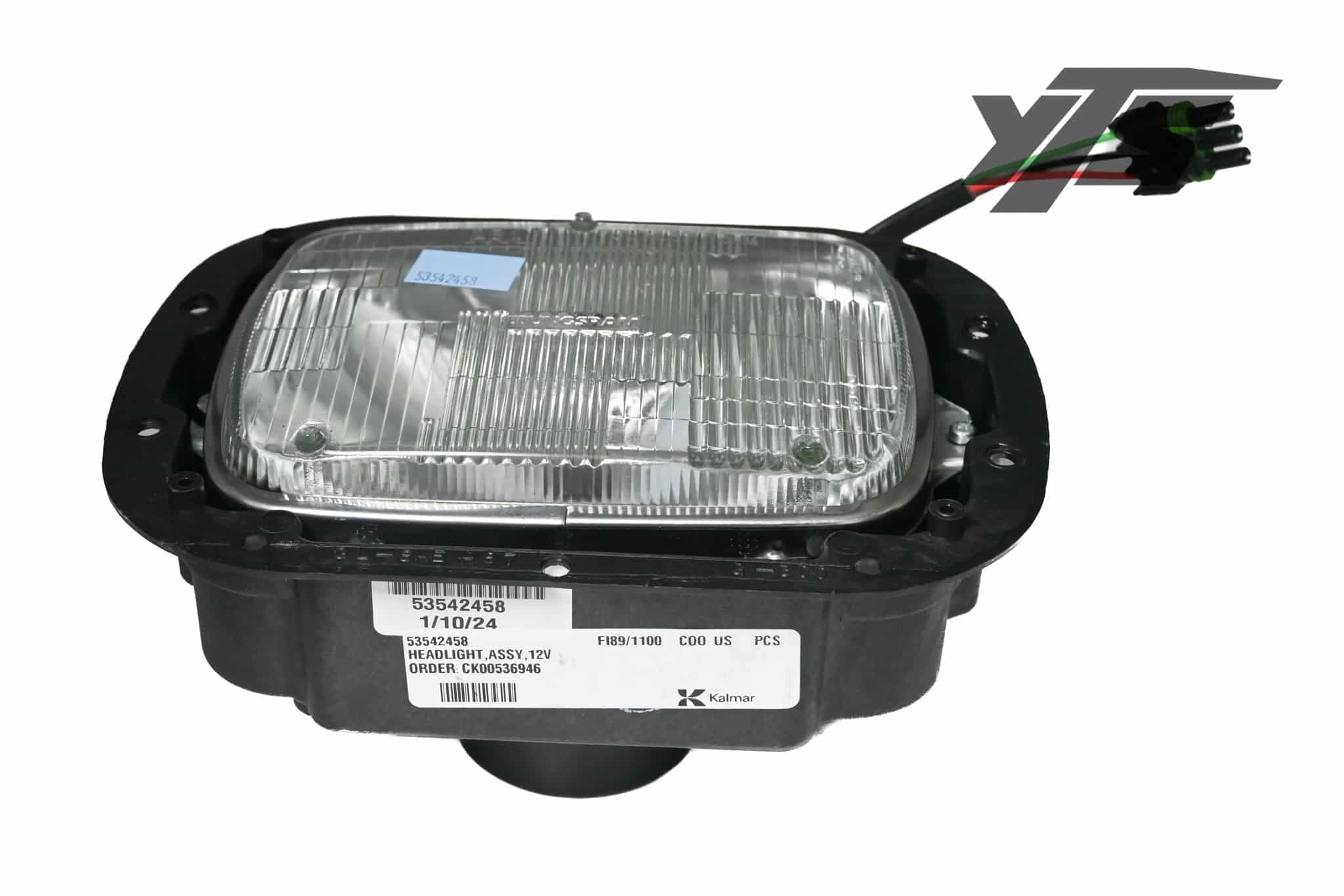 Kalmar Ottawa Headlight 12v Assembly - 53542458 - Lights for yard trucks SKU 53542458