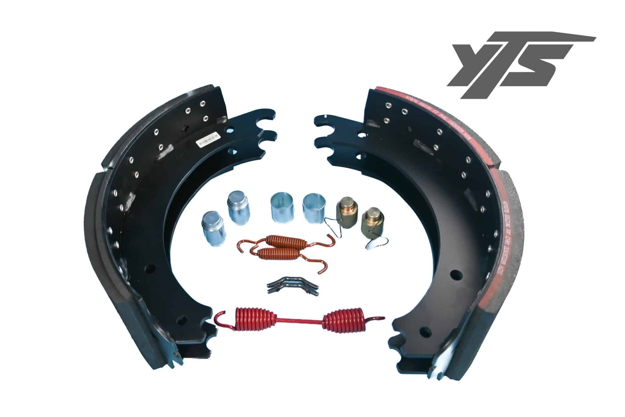 Miscellaneous Rear Shoe 16.5X7 Shoe Kit - WGB4707QP-1 - yard truck part SKU WGB4707QP-1